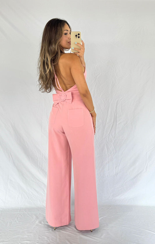 Jumpsuit Open Back